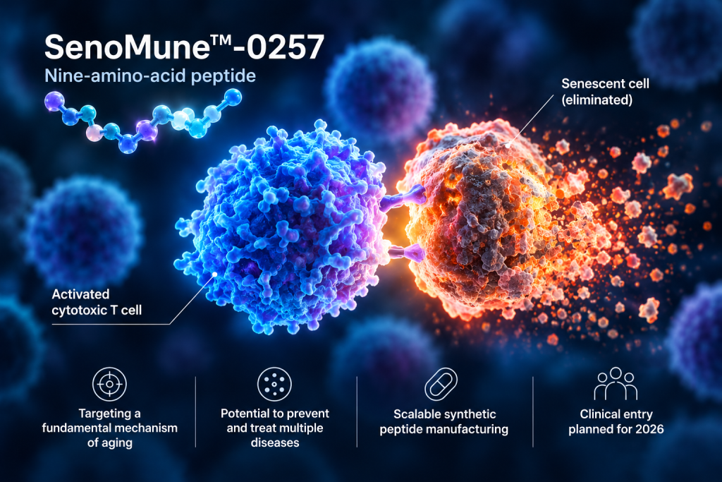 Immorta Bio's Nine Amino Acid Peptide Targets Zombie Cells